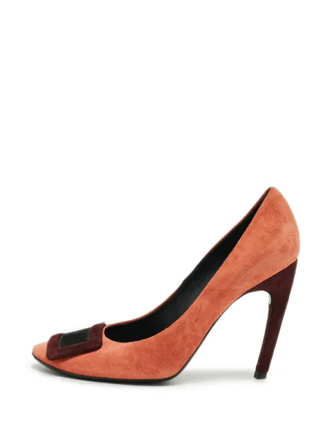 Roger Vivier Vintage Belle Vivier Trompette heeled pumps Orange 1304392