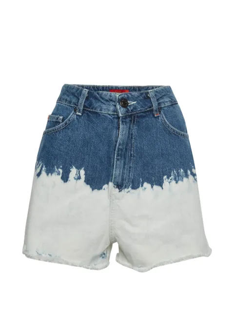 MAX&Co. bleached-effect denim shorts Blue 1365159