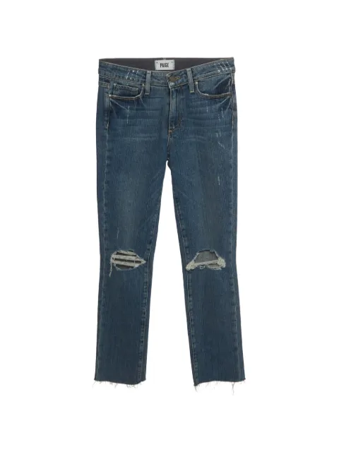 PAIGE Jacqueline straight-leg jeans Blue 1365316