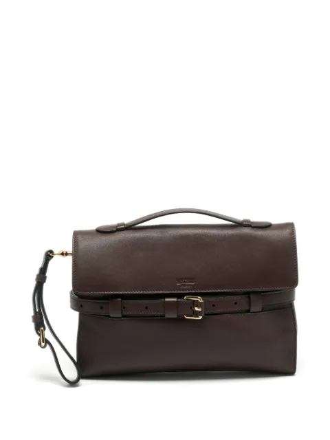 Moschino Pre-Owned small Tie Me tote bag Brown 1285582