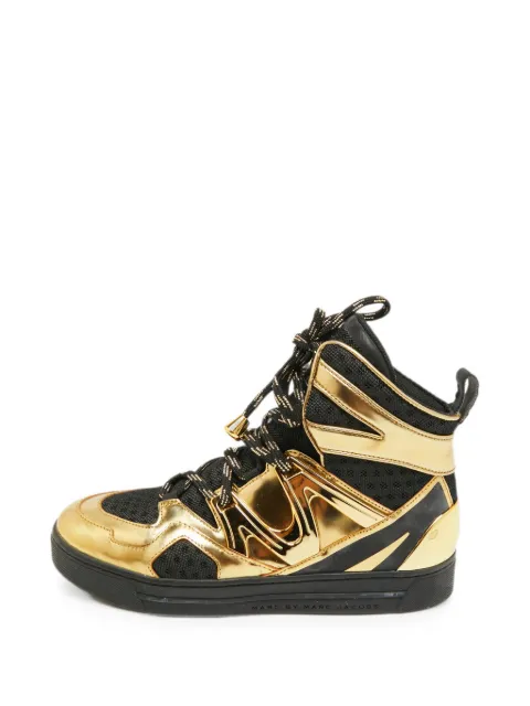 Marc By Marc Jacobs metallic-effect sneakers Gold 1280863