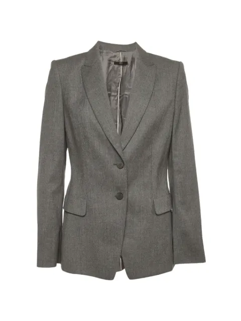 BOSS Juicyrel single-breasted blazer Grey 1364760