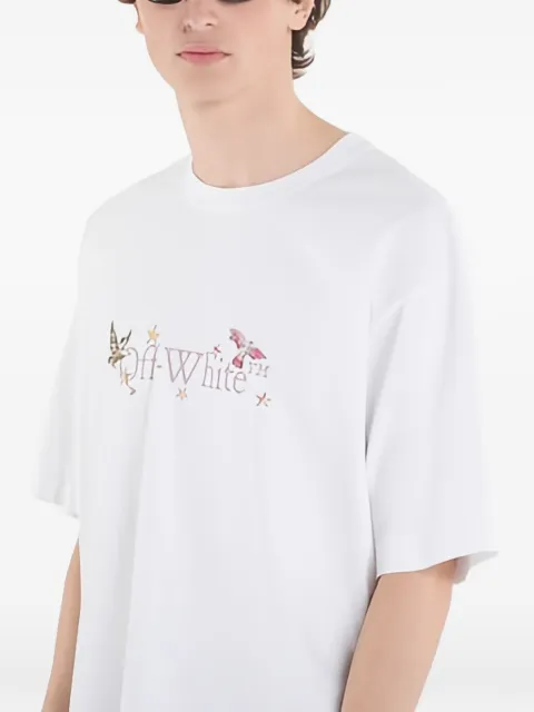 Off-White Dream Arrow graphic-print T-shirt White OMAA120Z26JER00310