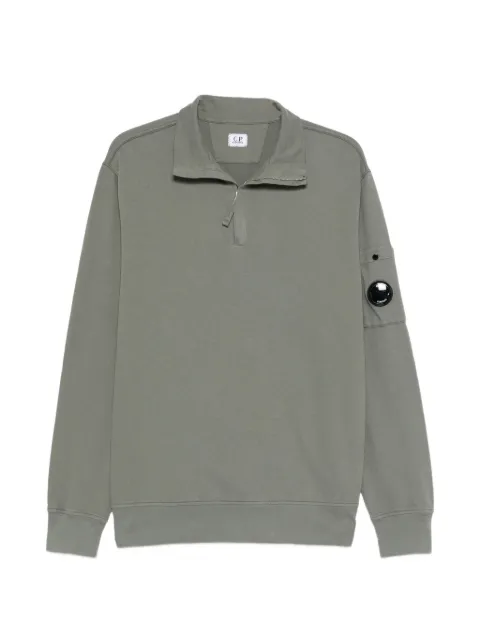 C.P. Company Lens half-zip sweater Green 20CMSS022A002246G