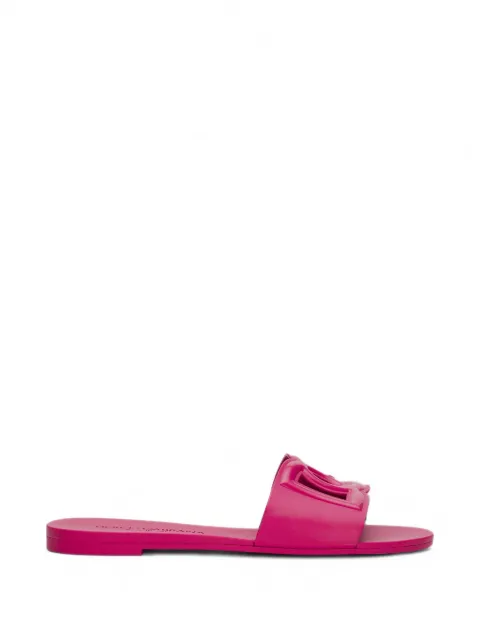 Dolce & Gabbana rubber beachwear sliders Pink CW2215AN994