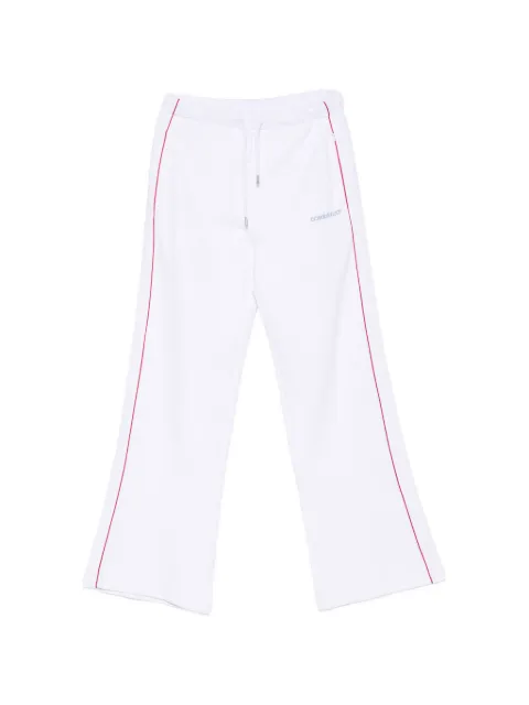Casablanca drawstring-waistband track pants White WPF26JTR37701