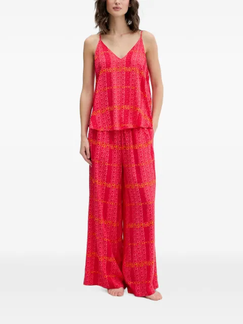 DKNY logo-print pajamas (set of two) Red YI70113