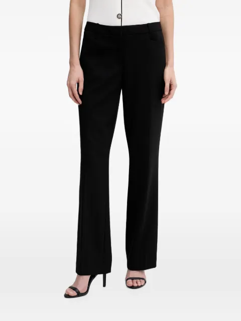 DKNY pressed-crease tailored trousers Black WYPT3641