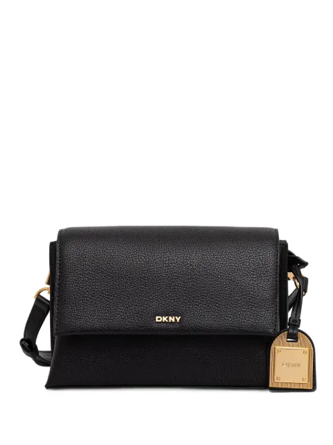 DKNY Alya logo-plaque crossbody bag Black R533CM01