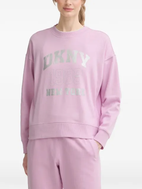 DKNY logo-print sweatshirt Pink DP6T1671