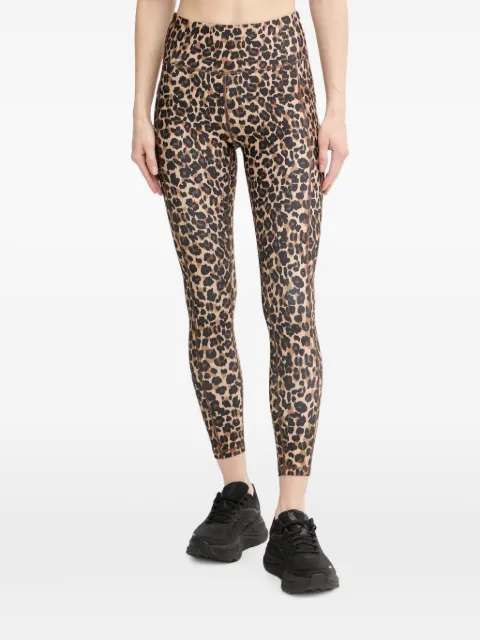 DKNY leopard-print leggings Neutrals DP6P3491
