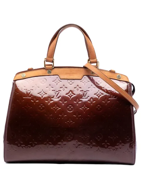 Louis Vuitton Pre-Owned 2021-2026 Monogram Vernis Brea GM satchel Red O3LIXLA0MAQBPNPH