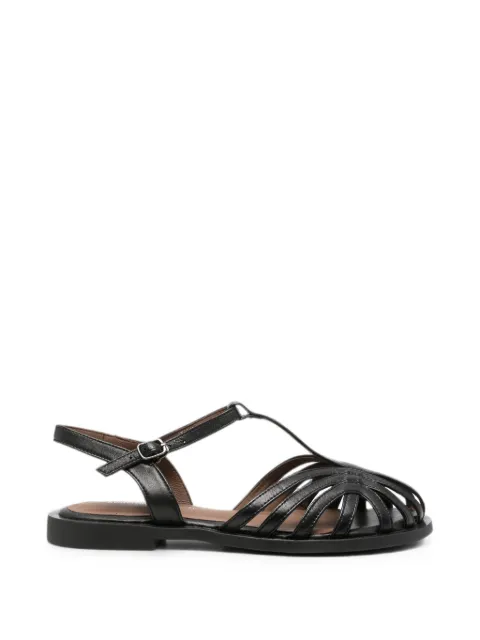 ADRIANNA FERETTI cage T-bar sandals Black AF604026110