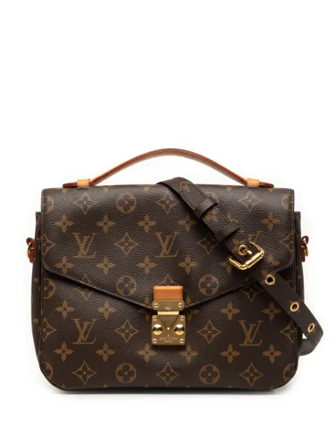Louis Vuitton Pre-Owned 2018 Monogram Pochette Metis satchel Brown E7PFEDVZMMW4SKFV