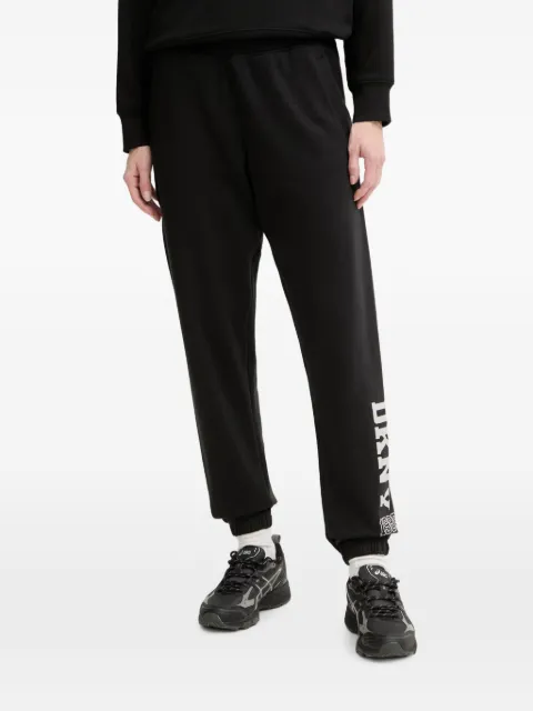 DKNY logo-print track pants Black DP6P3863