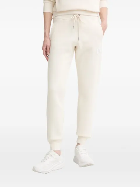 DKNY logo-patch track pants Neutrals DP6P3896