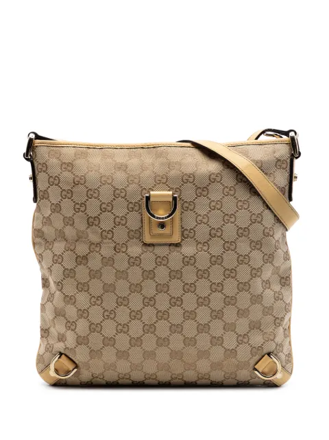 Gucci Pre-Owned 2016-2026 GG Canvas Abbey D Ring crossbody bag Neutrals 5UN3J9FC3GEM3RP7