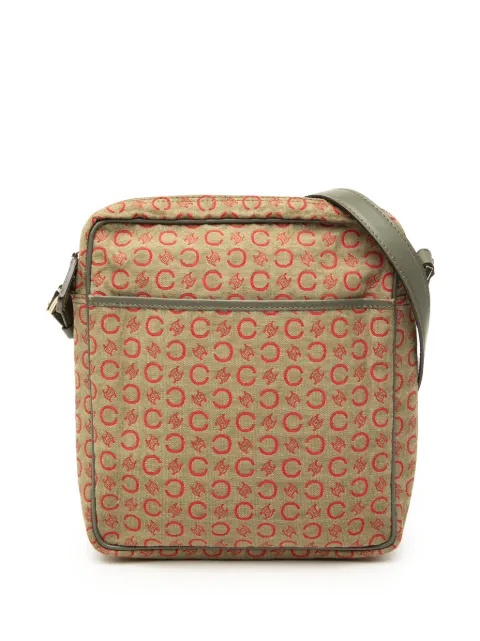 Celine Pre-Owned 20th Century C Macadam Canvas crossbody bag Neutrals V1W7T4DU9O158W2C