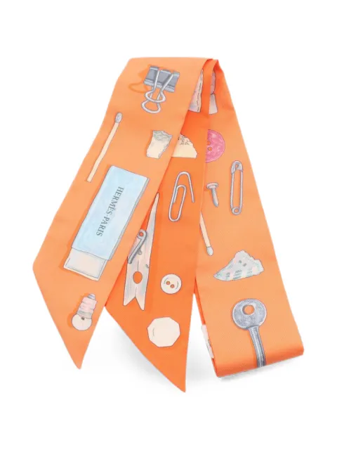 Hermès Pre-Owned 2020s In the Pocket scarf Orange 1080852