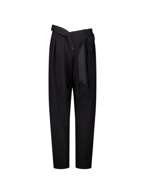 Ottolinger zip-up trousers Black 12320382301