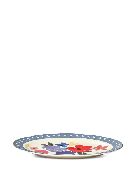 Bitossi Home floral-print oval platter Neutrals FTB02534