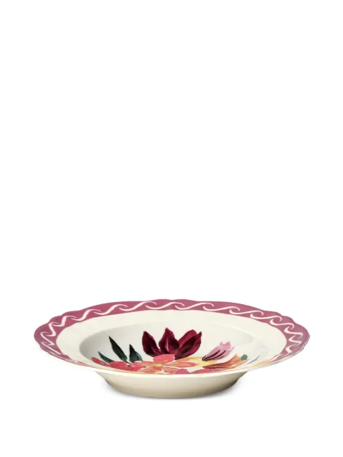 Bitossi Home floral-print scalloped bowls Neutrals FTB02206SET2