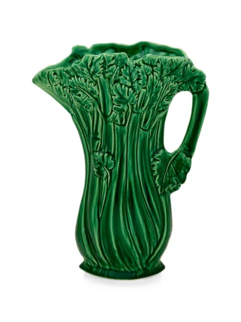 Bitossi Home celery-motif pitcher Green CEV25012