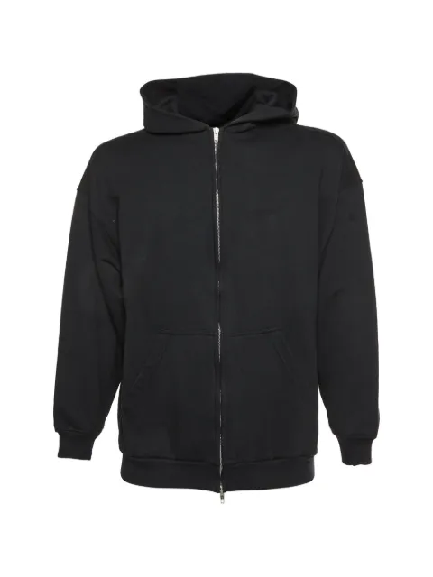 Balenciaga Pre-Owned zip-up hoodie Black 1334400