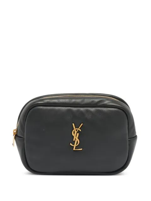 Saint Laurent Pre-Owned 2023 Pillow padded cosmetic pouch Black 1363167