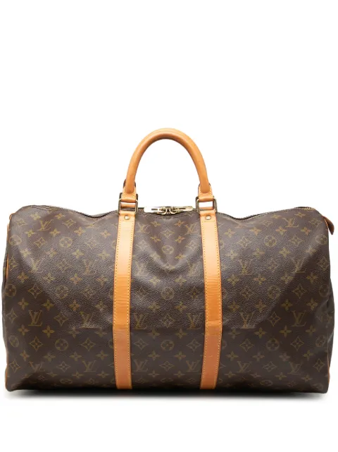 Louis Vuitton Pre-Owned 1994 Monogram Keepall 50 travel bag Brown 2MGCCMVNSC2DB3RJ