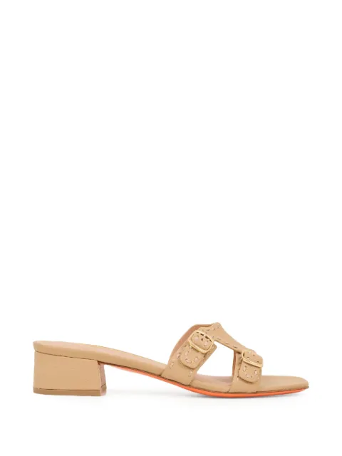 Santoni Didi buckle-fastening sandals Neutrals WHVC72241HA2TWKAC13