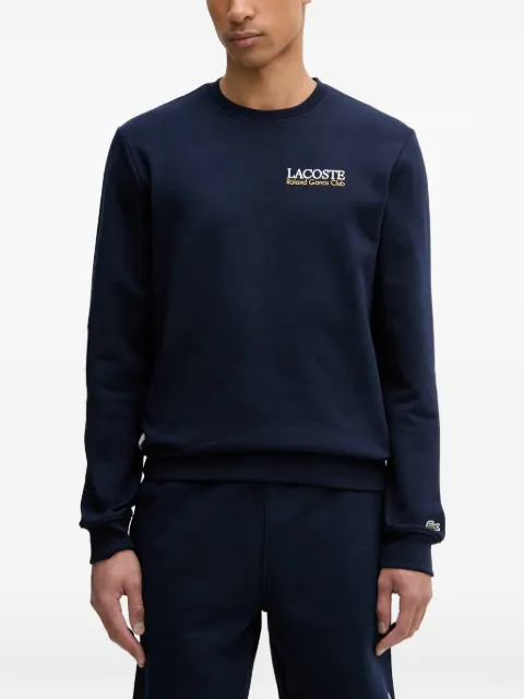 Lacoste Roland-Garros logo-print sweater Blue SH0372