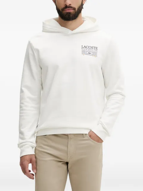 Lacoste Roland-Garros graphic hoodie White SH0745