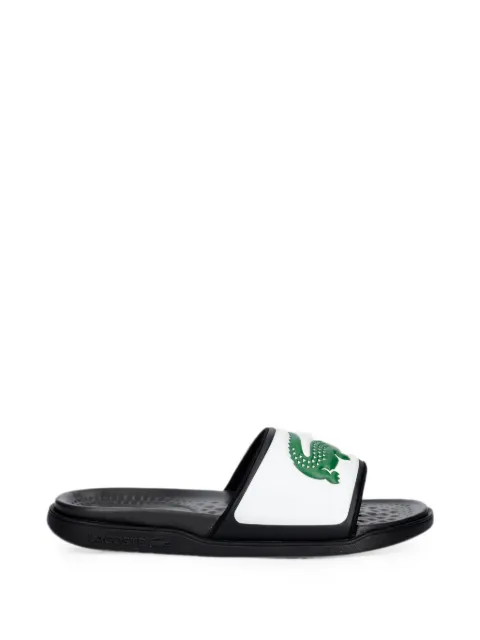 Lacoste Serve Dual logo-appliqué slides White 50CMA0025