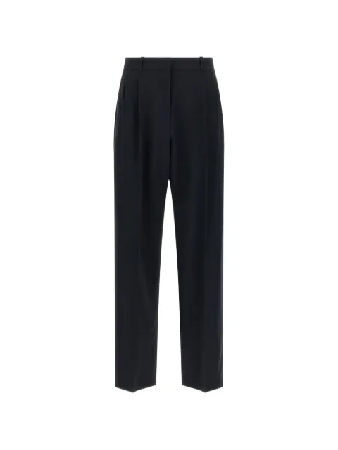 The Row Mune pleated wool trousers Blue 11195W4466