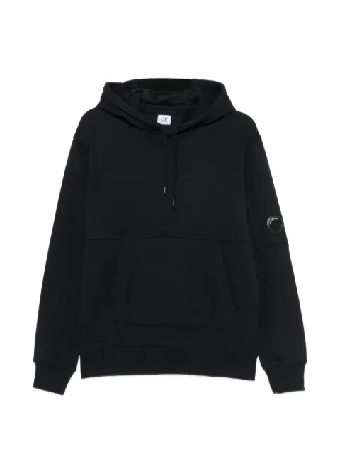 C.P. Company lens-detail drawstring hoodie Blue RCCMSS714M005086W888