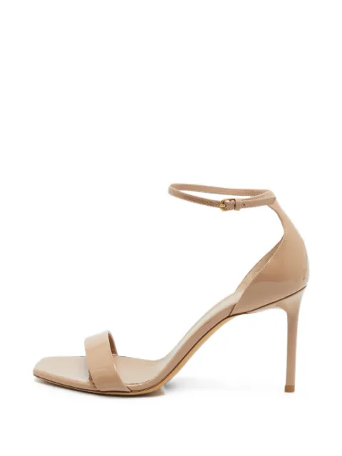 Saint Laurent Pre-Owned Amber ankle-strap sandals Neutrals 1364269