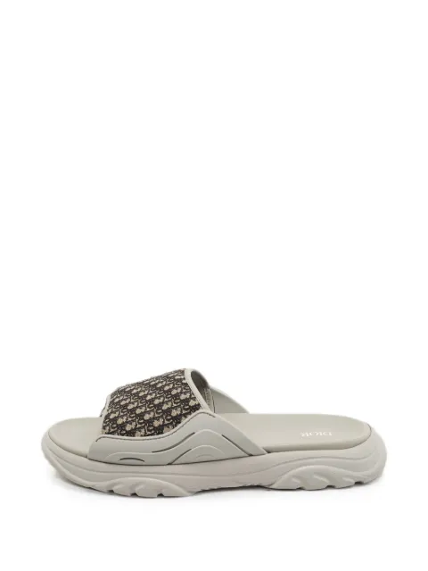 Christian Dior Pre-Owned Dior Oblique H-Town sandals Neutrals 1363626