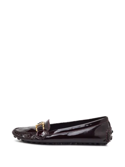 Louis Vuitton Pre-Owned Oxford ballet flats Red 1366236
