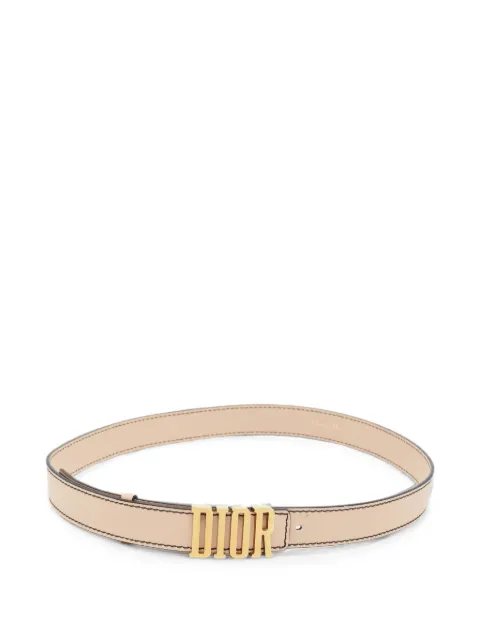 Christian Dior Pre-Owned 2018 D-Fence leather buckle belt Pink 1365348