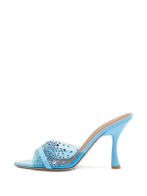 Malone Souliers Julia crystal-embellished sandals White 1364067