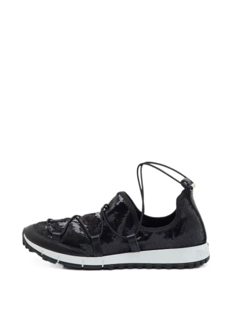 Jimmy Choo Pre-Owned Andrea low-top sneakers Black 1362433