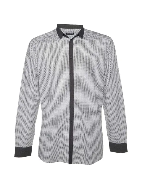 Dolce & Gabbana Pre-Owned floral-print button-front shirt White 1204530