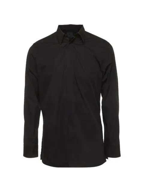 Givenchy Pre-Owned long-sleeve shirt Black 1363668
