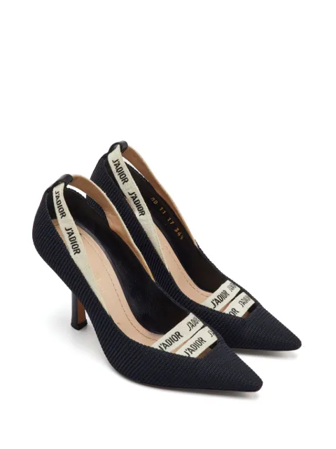 Christian Dior Pre-Owned J'Adior ribbon pumps Black 1362298