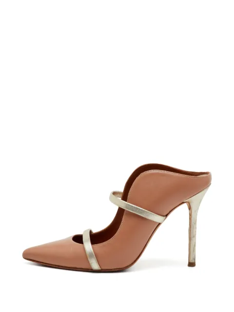 Malone Souliers Maureen pointed toe mules Neutrals 1362292
