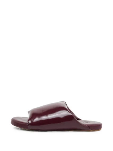 Bottega Veneta Pre-Owned leather slides Red 1362287