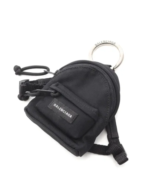 Balenciaga Pre-Owned 2010s Micro Backpack bag charm Black 1080683