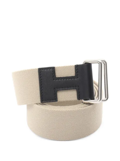 Hermès Pre-Owned Nomad H-patch belt Neutrals 1076263W