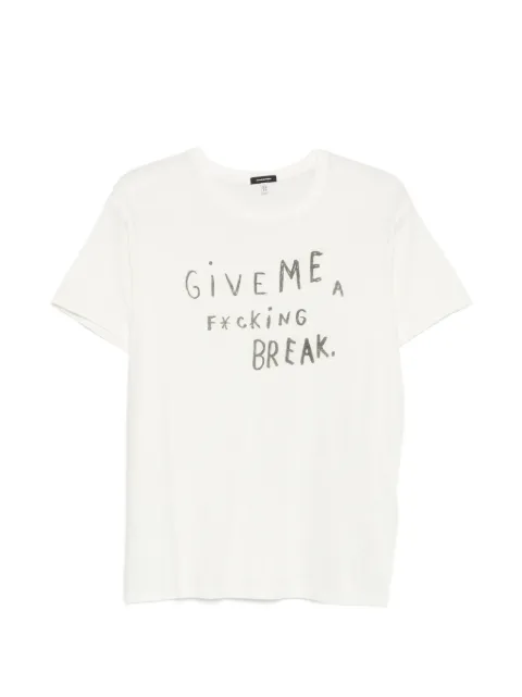 R13 Give Me a Break Boy T-shirt Neutrals R13WK001K153B